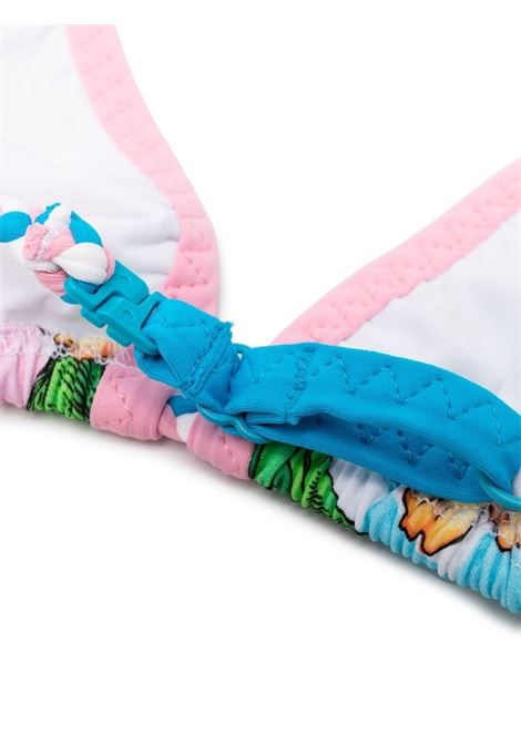 Bikini con logo SAINT BARTH | HOL0002 HOLLY STRINGCHECKY PALM 2131 01983B